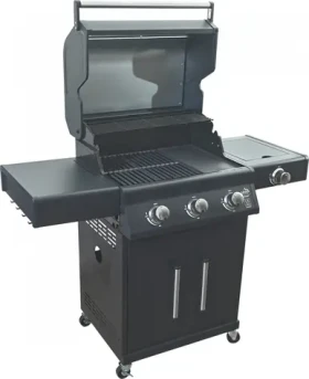 CATTARA Gril plynový ETAGE pojízdný / 13,5 kW/hod / Grilovací plocha 62 x 46 cm / Piezo zapalování