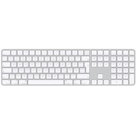 Apple Magic Keyboard Touch ID Num Key Bluetooth® klávesnice US mezinárodní, QWERTY bílá nabíjecí