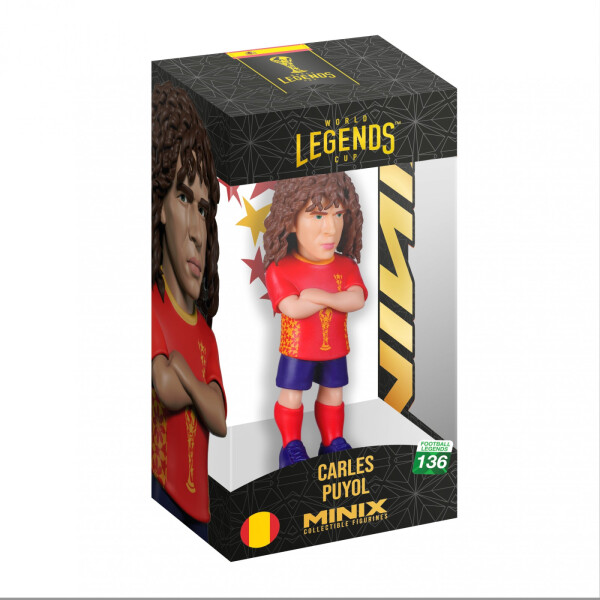 MINIX Football Legends: World Cup Legends Spain - Carles Puyol #136