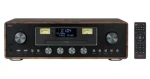 AKAI AM-100 RHAPSODY hnědá, černá / Mikrosystém / Bluetooth 5.0 / DAB+/FM / CD/USB / 30W RMS (AM-100 RHAPSODY)