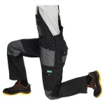 Kalhoty montérkové lacl BASIC LINE, černé, XL/56, STALCO