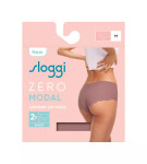Dámské kalhotky ZERO Modal 2.0 Short 2P - CACAO - hnědé 1141 - SLOGGI BROWN XS