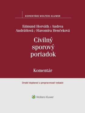Civilný sporový poriadok - Edmund Horváth