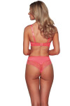 Dámská push-up podprsenka Ava 2073 Coral korál 75D