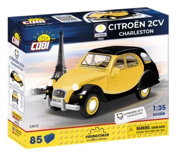 COBI 24512 Youngtimer Automobil Citroën 2CV ,,Kachna"" CHARLESTON 1980