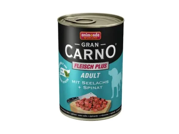 Animonda GranCarno Adult konzerva pro psy losos+špěnát 800g (4017721827652)