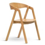 STIMA Jídelní židle křesílko GURU masiv - BUK / moření dub