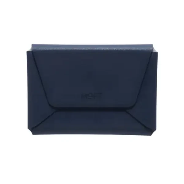 Moft Agile Travel tmavě modrá / Peněženka / MagSafe / Stojánek / 8 karet / RFID ochrana (MB005S-1-NVBU)
