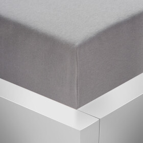 Stanex Jersey napínací prostěradlo s lycrou - tmavě šedé ROZMĚR: (š/d/v) 160 x 200 x 20 cm, Barva: TMAVĚ ŠEDÉ