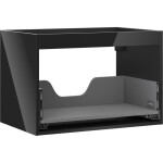 MEXEN - Box-A skříňka pro umyvadlo 70, 1 šuplík, černá lesk 91AX0-0700-470-1-70