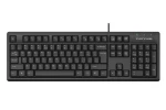 A4tech FK12 černá / Multimediální klávesnice / USB / CZ/US / membránová / Splash Proof (FK12-BK)