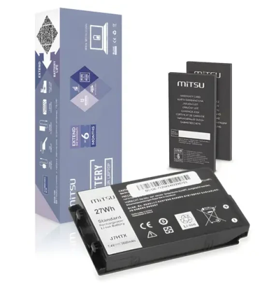Baterie J7HTX pro Dell Latitude 12 Rugged 7202, 7212, 7220 / Baterie pro notebook / 3600 mAh / 27 Wh / 7,4-7,6 V (BC/DE-7220)