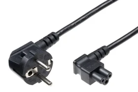 MicroConnect Power Cord CEE 7/7 - C5 černá / Napájecí kabel / 1,8 m / 250 V / 2,5 A (PE010818A)