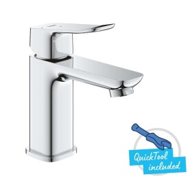 GROHE - Dice Umyvadlová baterie s výpustí Push-Open, studený start, chrom 1018610000