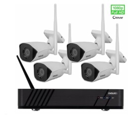 EVOLVEO kamerový systém Detective WN8 SMART, bezdrátový, 4 kamery EDF_546847