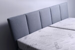 Postel Saray Rozměr: 160 x 200 cm, Matrace: Mona Latex - tvrdost 4, varianta nožiček: Dřevěné nožičky