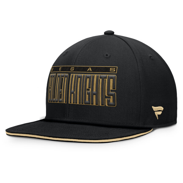 Fanatics Pánská kšiltovka Vegas Golden Knights NHL Flat Brim Snapback