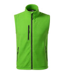 Exit fleece vesta unisex apple green S