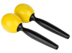 NINO Percussion NINO575Y Molded ABS Maracas - Yellow