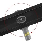 REA - Lineární sprchový žlab Neox pro černá 60 REA-G7801