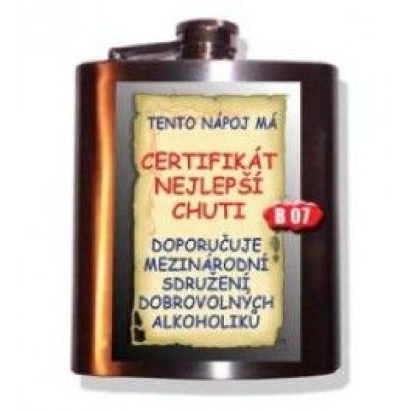 Divja.cz Placatka - certifikát nejlepší chuti