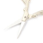 Nůžky z nerezové oceli - zlaté - 94 x 47,5 x 4 mm - 1 ks