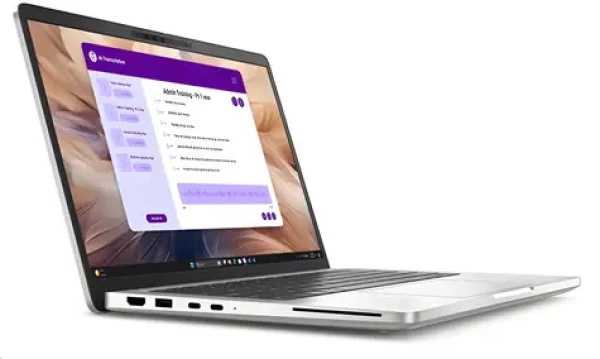 DELL Pro 13 Plus PB13250 stříbrná / Notebook / 13,3" FHD+ / Intel Core Ultra 7 268V / 32GB / 512GB SSD / W11P / Copilot+ (393F2)