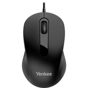 YENKEE YMS 003BK USB BASIC černá / optická myš / drátová / 2 tlačítka / USB / 1.5 m (8590669355853)