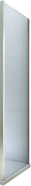 MEXEN - APIA stěna 80x190 cm 5mm chrom transparent 840-080-000-01-00