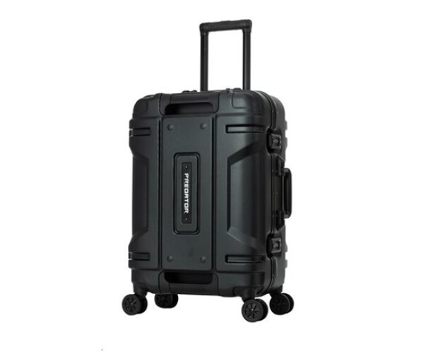 ACER Predator Robust Luggage 22" - černý, zesílený cestovní kufr, materiál: 100% polykarbonát, TSA kombinační zámek, 2 h EDF_11295357