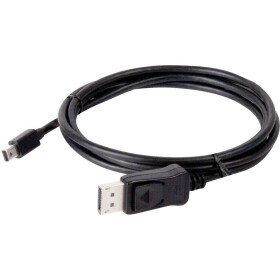 Club3D Mini-DisplayPort / DisplayPort kabelový adaptér Mini DisplayPort konektory, Konektor DisplayPort 2.00 m černá CAC-1115 Ultra HD (8K) Kabel DisplayPort