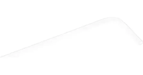 Alphacool HardTube 13/10mm 90° Acryl 40 cm / PMMA (18565)