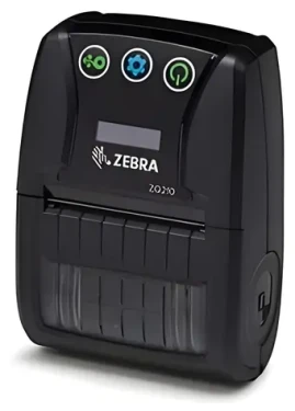 ZEBRA ZQ210 černá / Mobilní termotiskárna / 203dpi / 60mm/s / Bluetooth / USB / 1500mAh (ZQ21-A0E01KE-00)