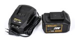Aku řetězová pila Riwall PRO RACS 2520i SET
