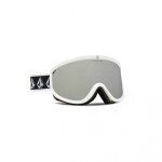 Snowboardové brýle Volcom FOOTPRINTS WHITE RERUN/SILVER CHROME silver mirrors (VG0622316) jedna velikost