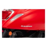 Mamido Dětský elektrický skútr Vespa ROMA červený