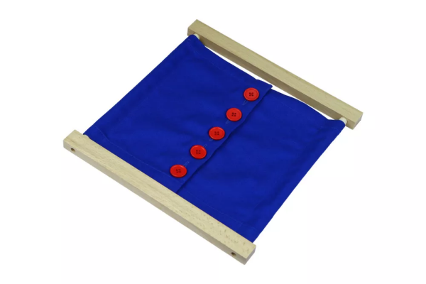 Moyo Montessori Moyo Montessori Zapínací rám - velké knoflíky