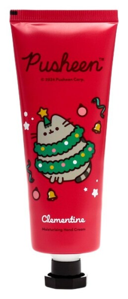 Hydratační krém na ruce 50ml Vánoční Kočka Pusheen Clementine