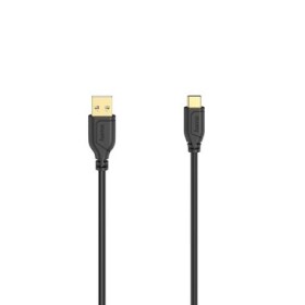 Hama USB-C 2.0 kabel typ A-C Flexi-Slim černá / 0.75 m (200634)