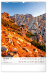 Nástěnný kalendář 2027 Notique Tatry, 33 × 46 cm