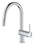 GROHE - Minta Dřezová baterie s výsuvnou sprškou, chrom 32321002