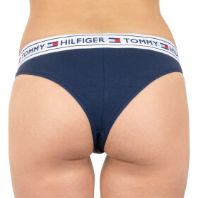 Brazilské kalhotky Tommy Hilfiger XS Modrá
