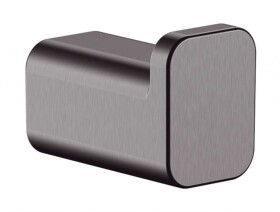 HANSGROHE - AddStoris Háček, kartáčovaný černý chrom 41742340