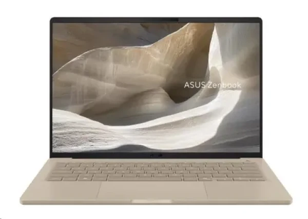 ASUS Zenbook A14 UX3407NA Zabriskie Beige / Notebook / 14" WUXGA OLED / Snapdragon X2E88100 / 32GB / 1TB SSD / W11P (UX3407NA-OLED198X)
