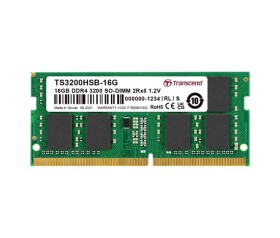 TRANSCEND SODIMM DDR4 16GB 3200MHz 2Rx8 1Gx8 CL22 1.2V EDF_985159