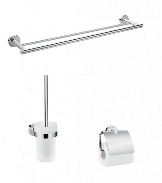 HANSGROHE - Logis Universal Sada doplňků do koupelny, chrom 41727000