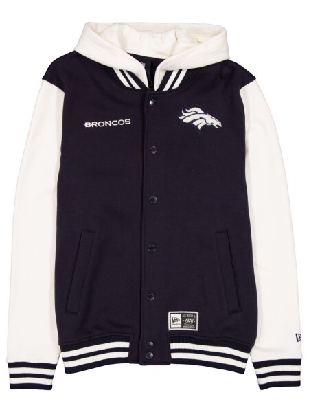 New Era Pánská bunda Denver Broncos NFL Letterman Hooded Velikost: 2XL