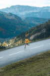 Běžecké tričko Compressport Performance LS Tshirt M - Ceylon Yellow Velikost textilu: XXL