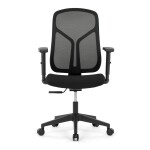 Kancelářská židle, synchronní mechanismus, černá síťovina, KA-S2173 BK