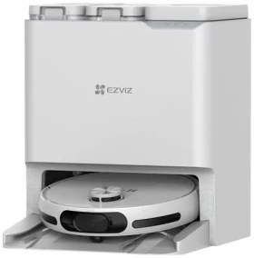 EZVIZ RS20 Pro bílá / Robotický vysavač + mop / 7200 Pa / 5200mAh / WiFi / EPA E11 / odpadní nádoba 5L (CS-RS20-PRO-PGA2)
